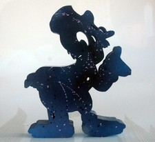 sculpture PICSOU picsoo bleu pop STREET ART graffiti french painting par SpyDDy