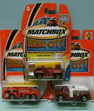Matchbox - Lot de 3 CAMIONS DE