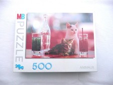 Puzzle 500 pièces "Chats de comptoir" marque MB