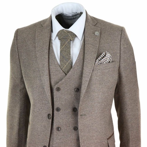 Costume homme laine mélangée