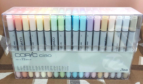 Copic ciao color marker set - 72,