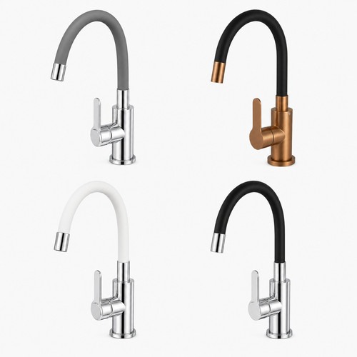 Robinet cuisine acier - de,