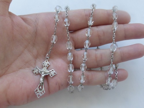 Chapelet ancien complet argent - chapelet,