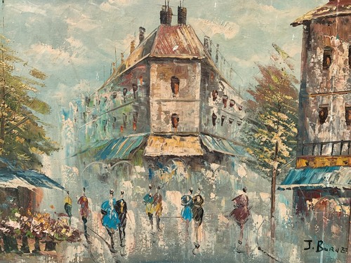 Belle peinture huile - peinture, l'huile