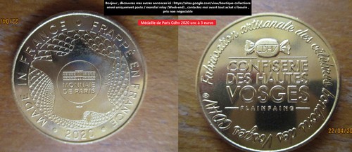 Médaille monnaie paris - médaille,