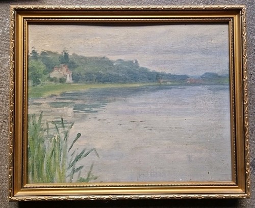 Tableau peinture hst paysage - peinture,