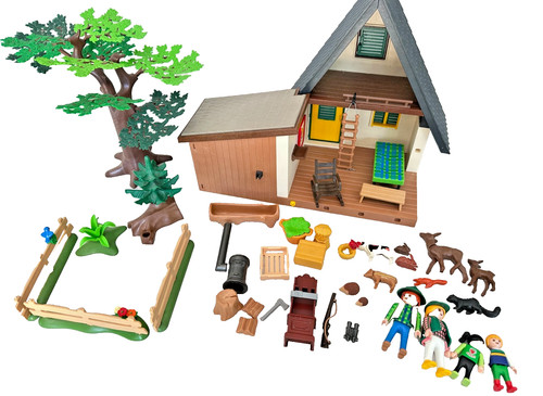 Playmobil maison chasse - maison, de