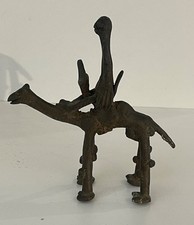 Dogon méhariste en bronze du