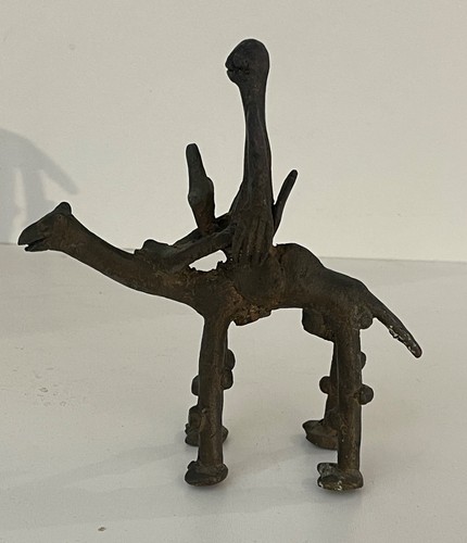 Dogon méhariste bronze du - méhariste, en