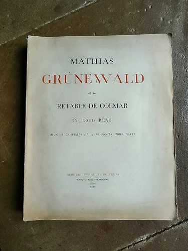 1920 colmar rare grünewald - colmar, m