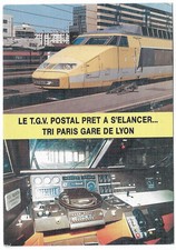 CPM 2 vues TGV POSTAL (Départ