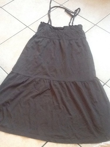 Robe été verte kaki l - robe,