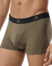 ADIDAS BOXER TAILLE M ACTIVE FLEX COTON COULEUR KAKI