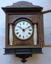 pour deco pendule murale forêt noire XIXè napoléon III à réviser fonctionne pas