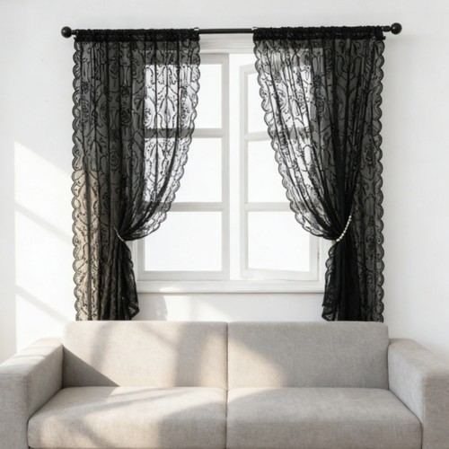 Rideaux transparents - , en