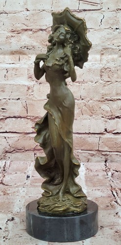 Bronze victorien femme statue - femme,