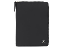 Mercedes-Benz Original Porte-Monnaie / Étui Ridfschutz Cuir Nappa Noir 16x11cm