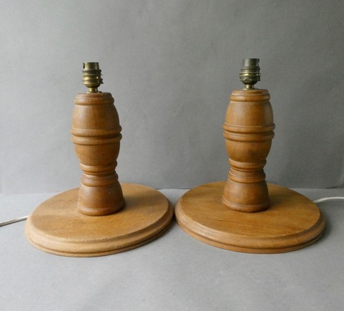Paire pieds lampes en - paire, de