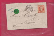 timbre n° 23   40c orange