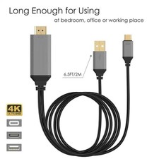 Câble Cable Mhl 4K 2 M Pour