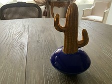 Boite Emaux De Longwy Bleu