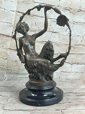 Bronze Sculpture Satyre Chair