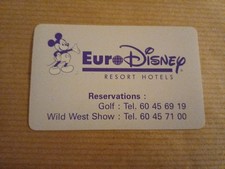 pass Euro Disney Disneyland ID