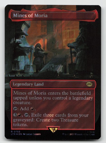 Mines moria - moria, (borderless)