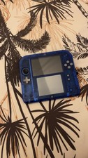 Nintendo 2DS Console Portable - Bleue Transparente + 5 Jeux