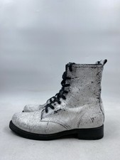 Frye Veronica Combat Crackled