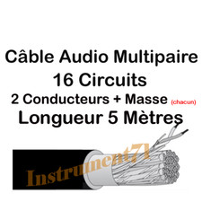 CABLE MULTIPAIRE 16 CIRCUITS