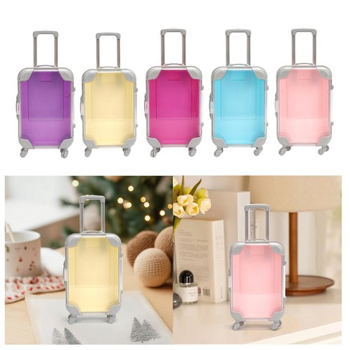 Mini valise transparente pour