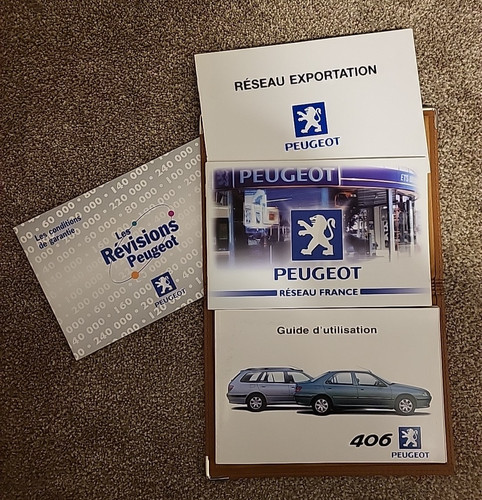 Notice utilisation peugeot - utilisation, 406