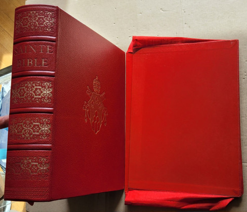 Sainte bible chanoine - bible, du