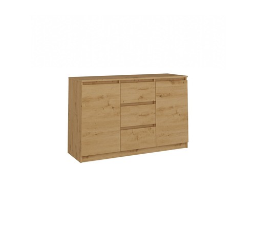 Commode 2d3s 120 chêne - 2d3s, cm