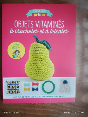 Livre objets vitamines a - livre,