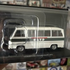 Miniature Citroen CH14 Minibus RATP  1972 Altaya 1/43 Neuf