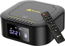 BoomBox Radio FM, CD, Bluetooth, USB, MP3, Extra Bass, Batterie, Klim E1, Or