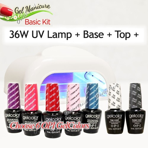 Gel manicure basic kit - basic, kit: