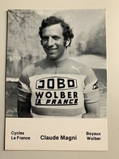 CARTE PHOTO PROMO JOBO WOLBER // CLAUDE MAGNI
