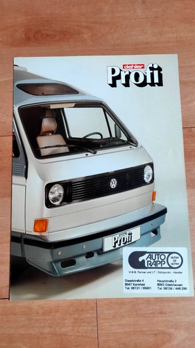 T25 dehler profi - vw, profi"