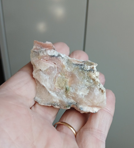 Opale rose brute naturelle - , du