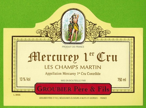 Etiquette vin - etiquette, de