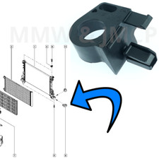 Pour Renault Trafic 3 Vivaro B 2014- Inférieur Radiateur Support Fixation