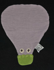 Doudou plat aubergine MYUM
