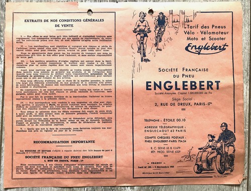 Ancienne affiche publicitaire - ancienne,