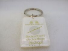 Porte-Clés / Key Ring BOURBON - AIRELEC - ELECTRO D'OR 89 CHAUFFAGE ELECTRIQUE -