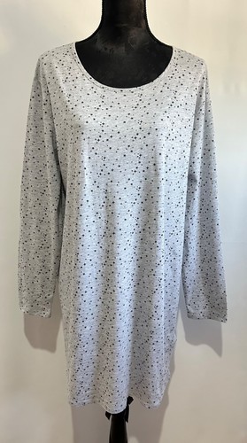 Chemise nuit gris - chemise,