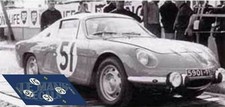 Décal alpine a110 test - a110, le