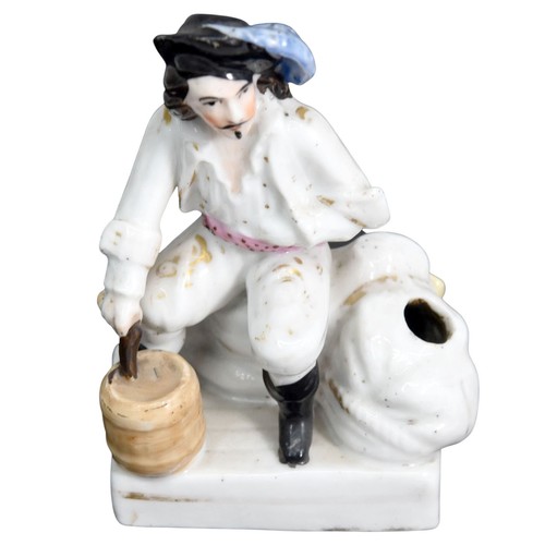Encrier faïence porcelaine - encrier, en